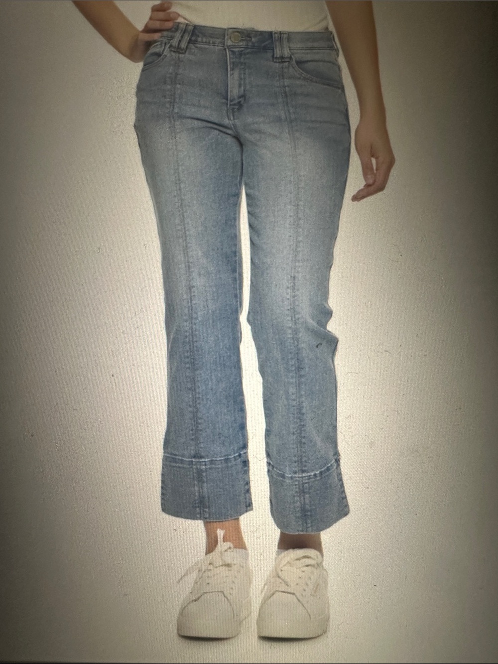 Women’s Democracy Ab Technology Kick Flare Jeans, size 12